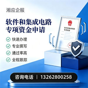 软件和集成电路专项资金申报服务