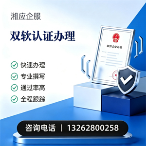 双软认证申报服务