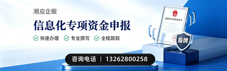 呼和浩特信息化专项资金申报服务