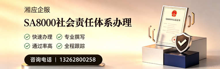 亳州SA8000社会责任体系认证服务