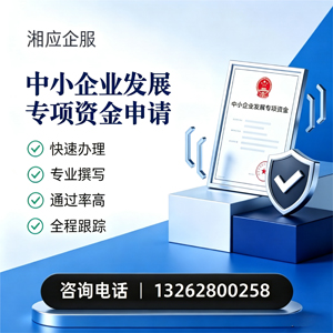 中小企业发展专项资金申报服务