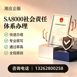 SA8000社会责任体系认证服务